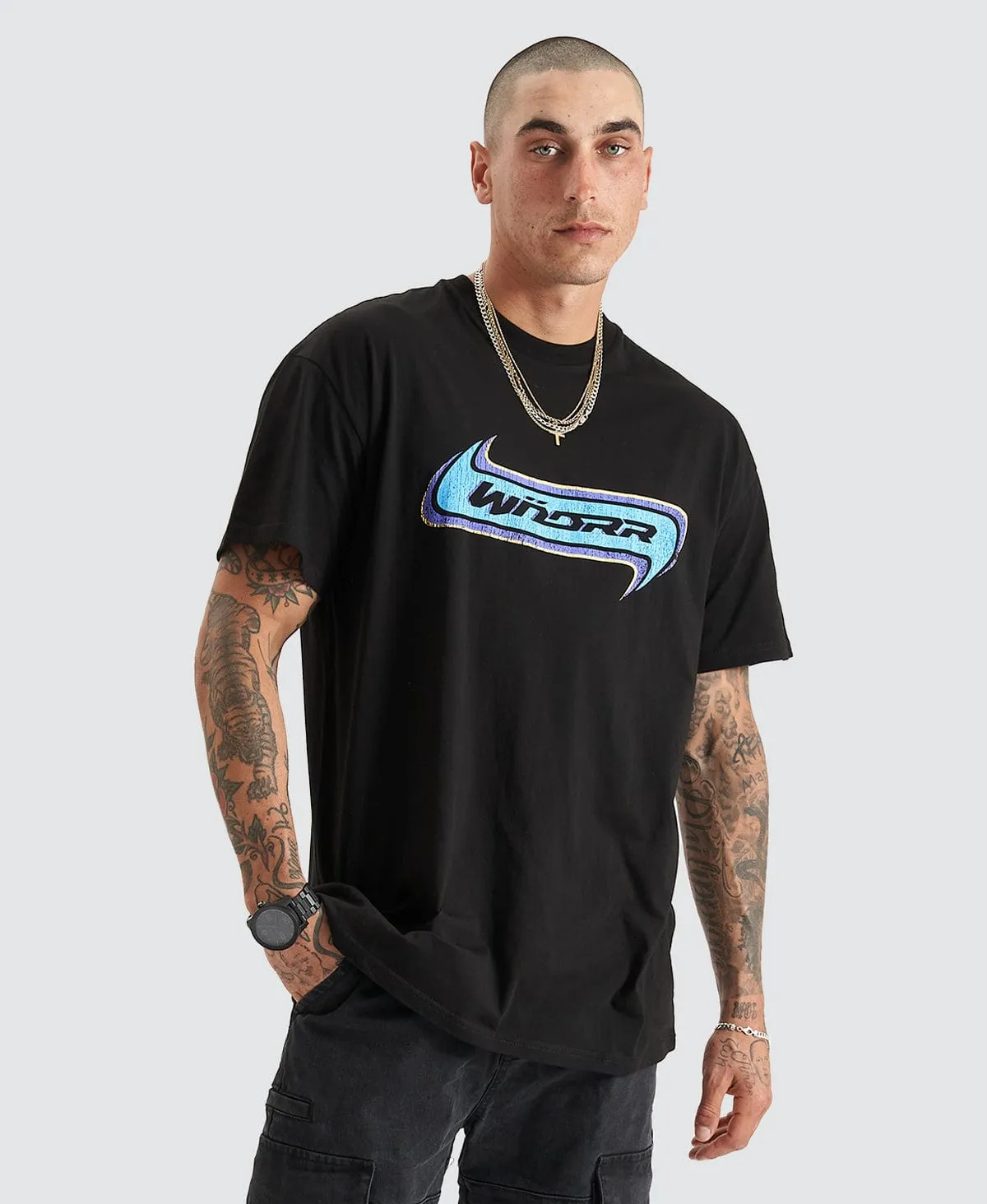 Strider Custom Fit T-Shirt Black sold by Neverland