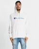 Champion Script Hoodie White sold by Neverland