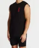Agile Scoop Back Muscle Tee Jet Black sold by Neverland