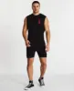 Agile Scoop Back Muscle Tee Jet Black sold by Neverland