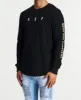 Bulletproof Cape Back Long Sleeve T-Shirt Jet Black sold by Neverland