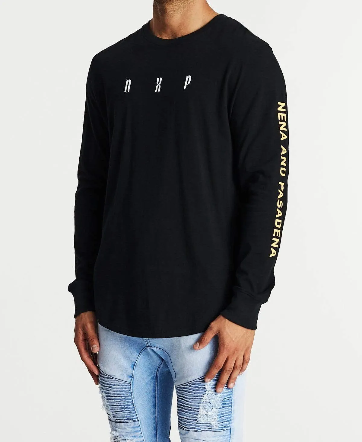 Bulletproof Cape Back Long Sleeve T-Shirt Jet Black sold by Neverland product image thumbnail 2