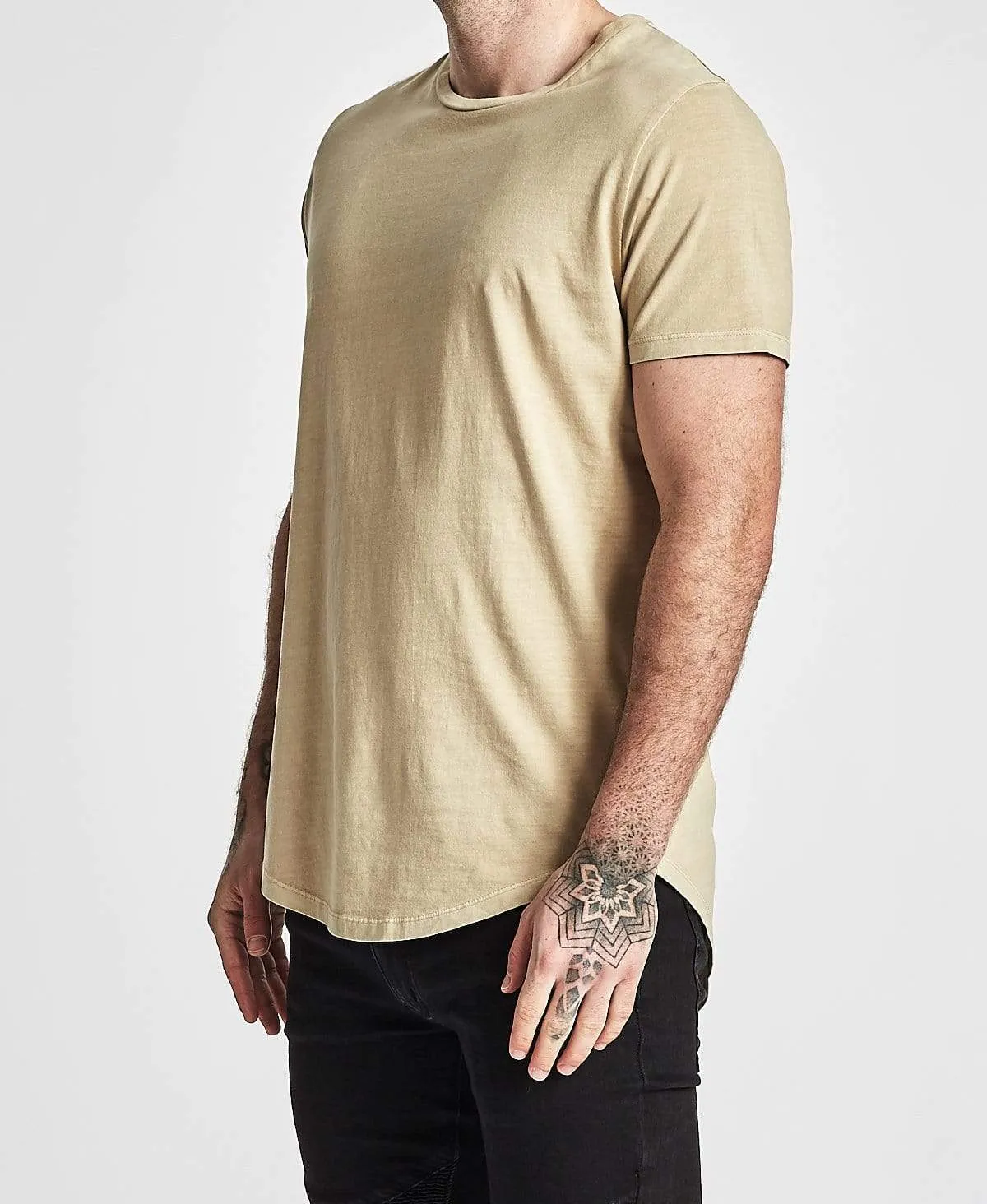 Higher Baseball T-Shirt Pigment Sand sold by Neverland product image thumbnail 3