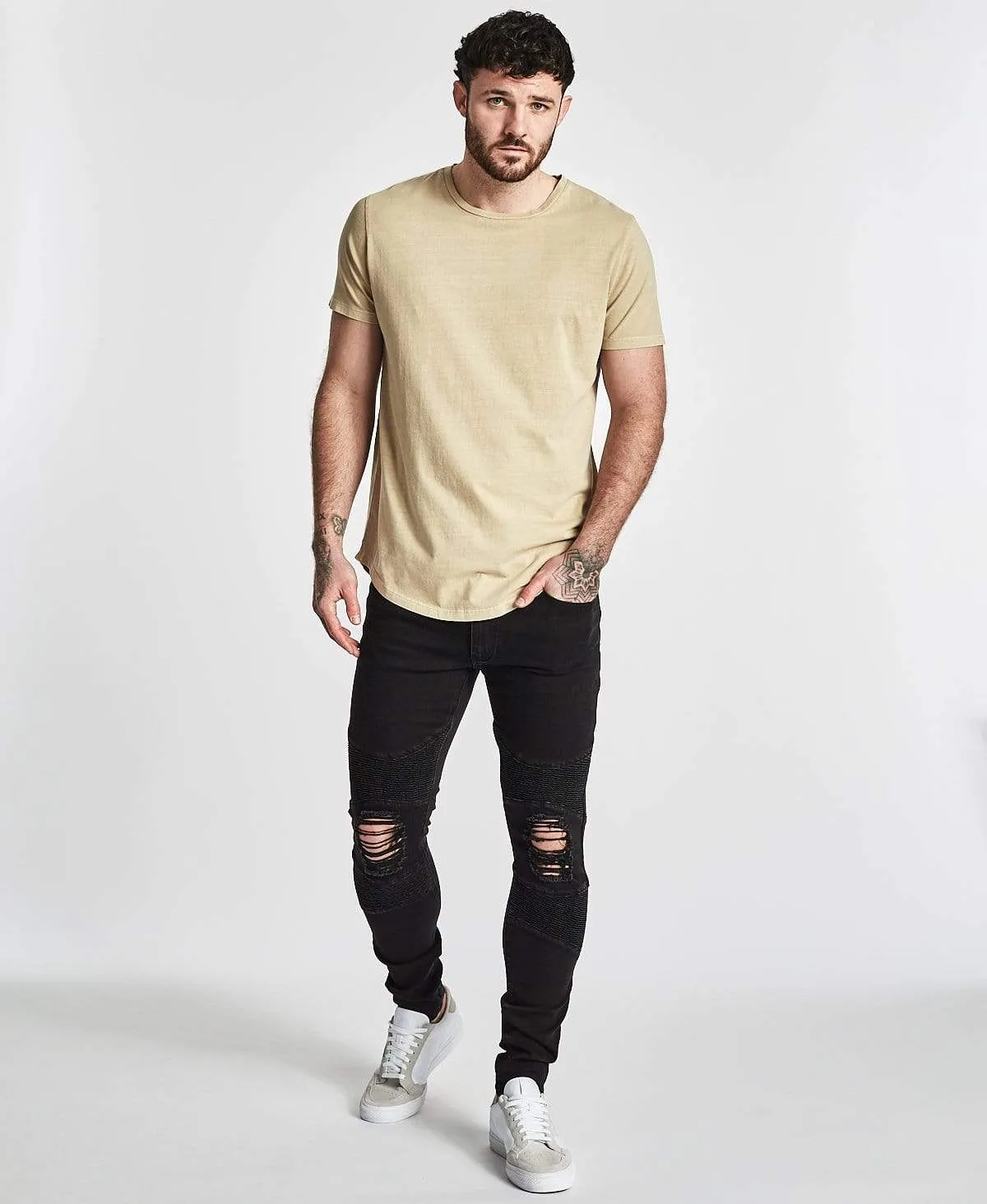 Higher Baseball T-Shirt Pigment Sand sold by Neverland product image thumbnail 4