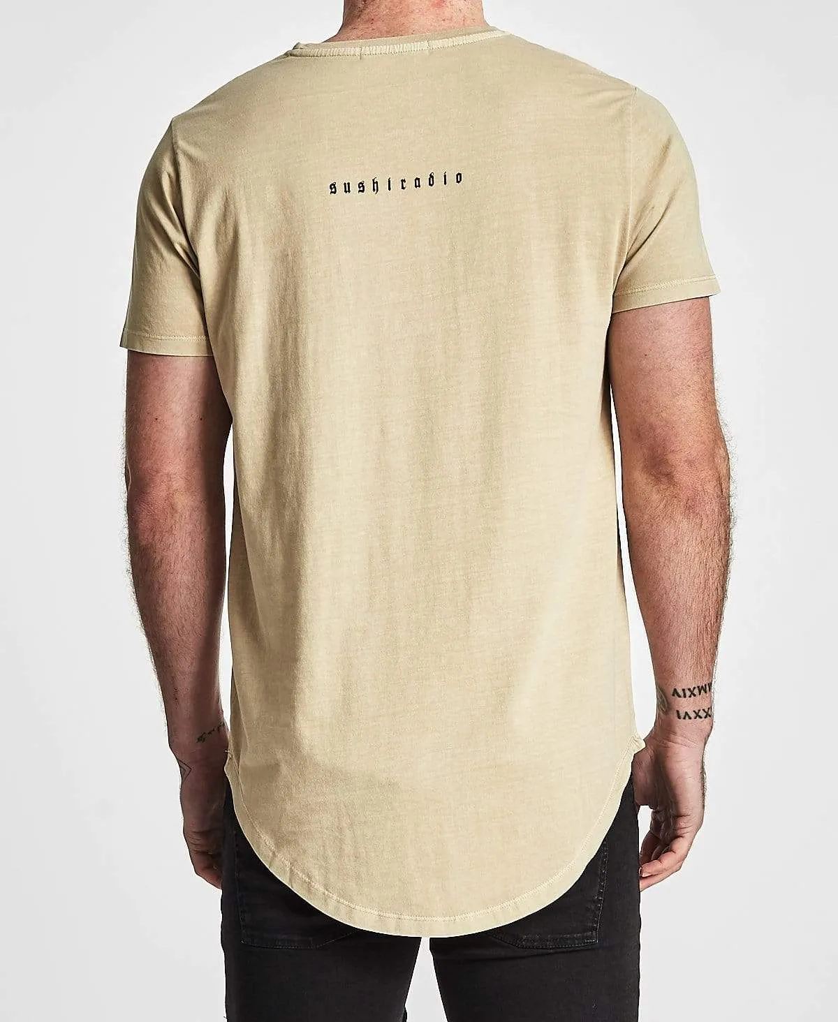 Higher Baseball T-Shirt Pigment Sand sold by Neverland product image thumbnail 2