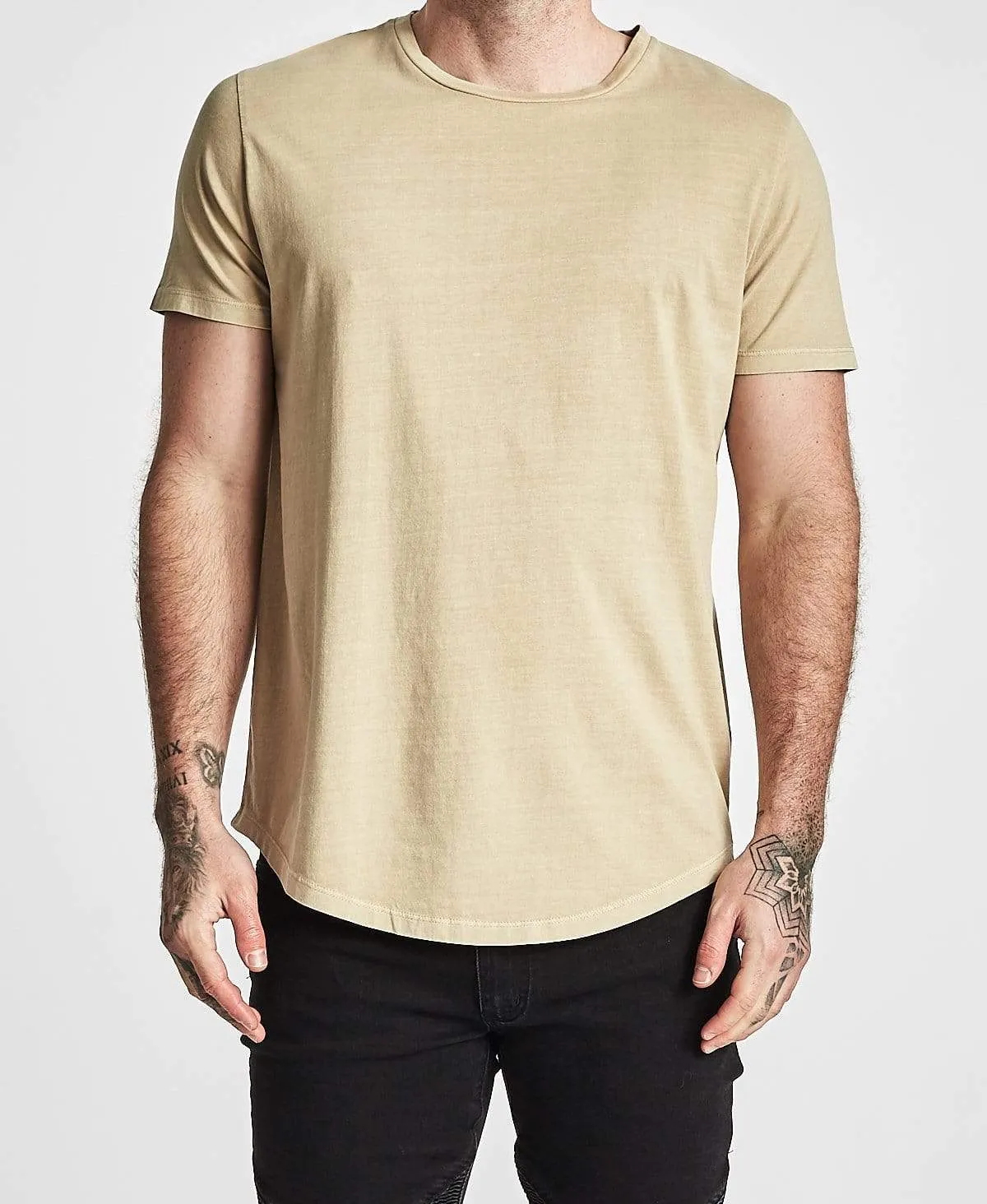 Higher Baseball T-Shirt Pigment Sand sold by Neverland