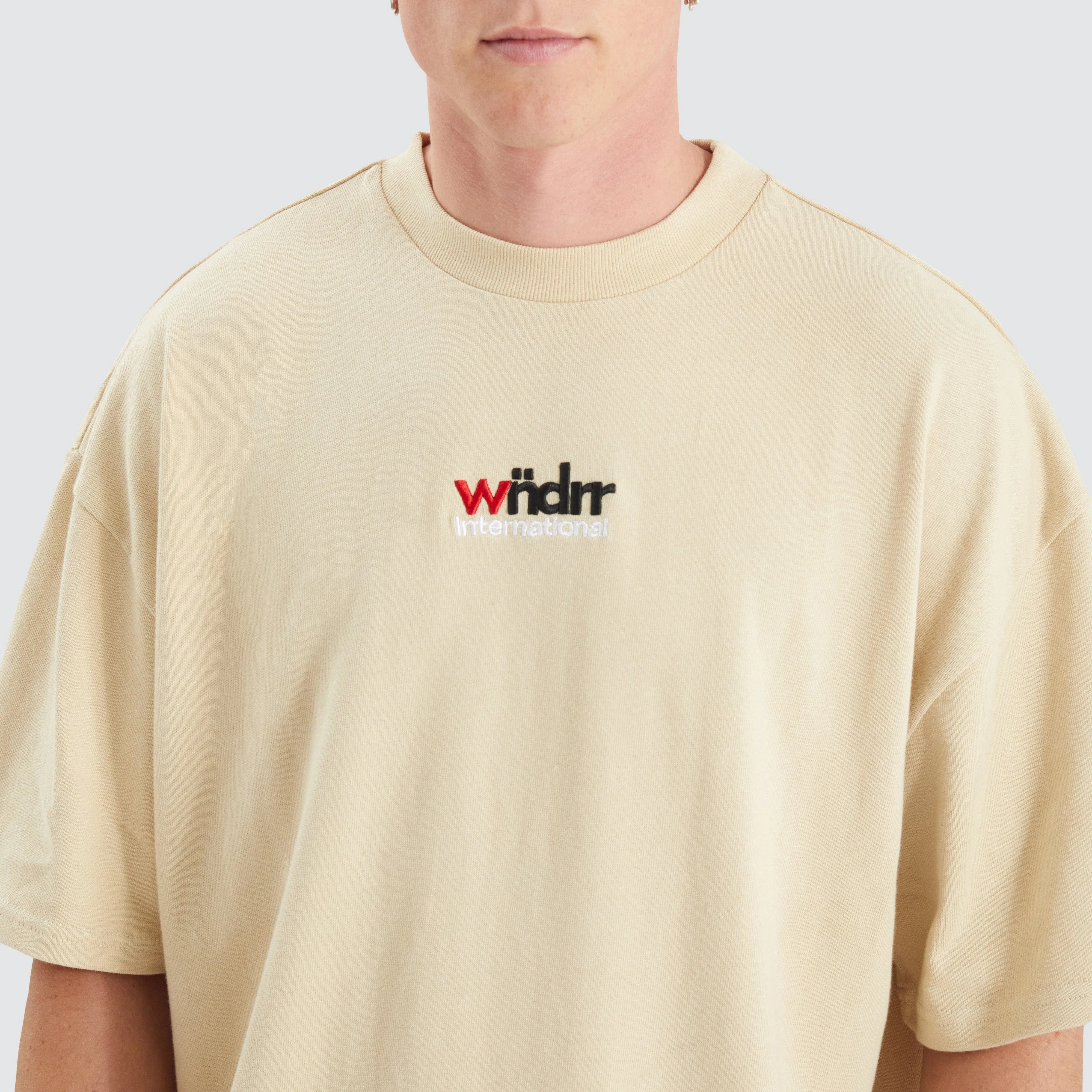 Int Heavy Weight Tee Tan sold by Neverland product image thumbnail 4
