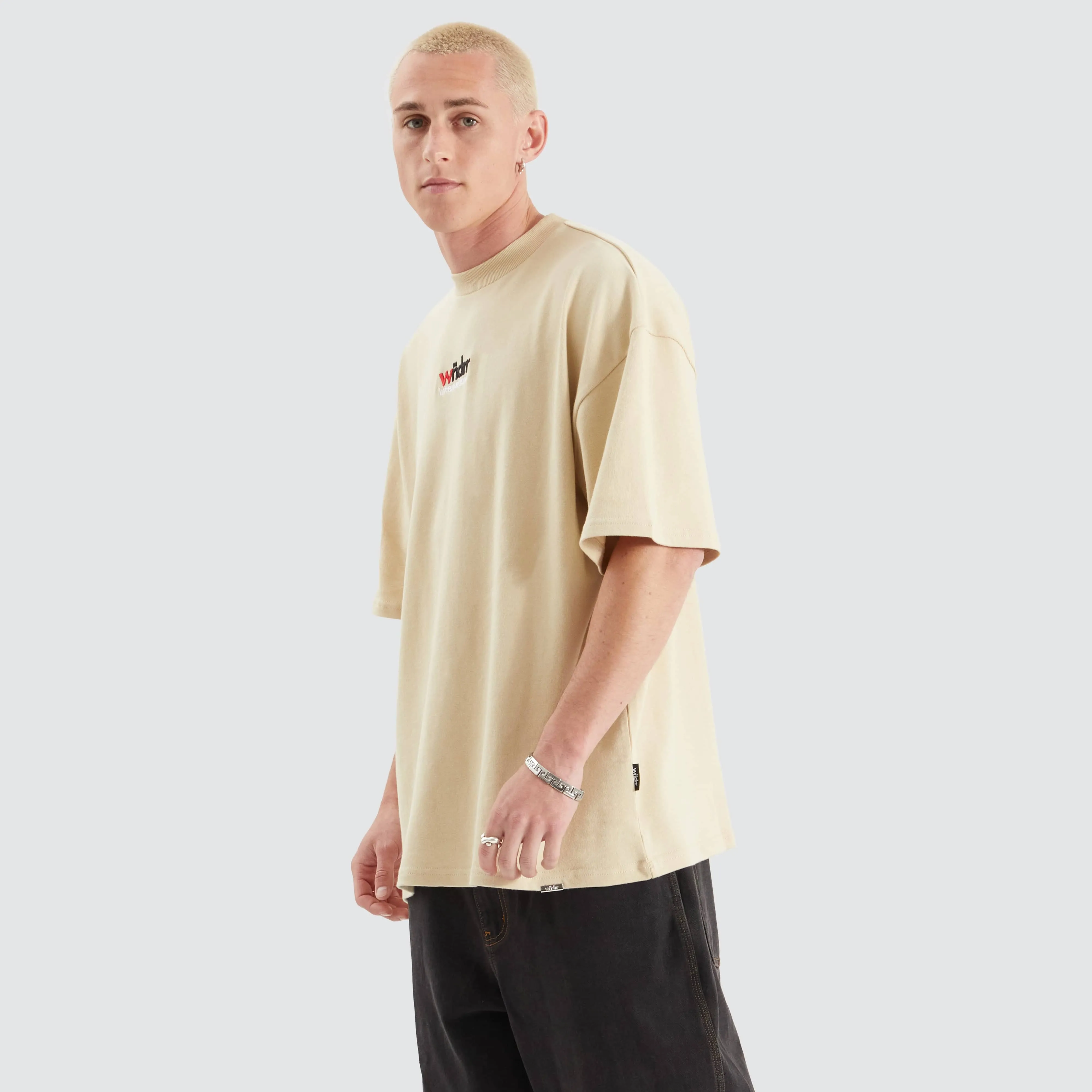 Int Heavy Weight Tee Tan sold by Neverland product image thumbnail 3