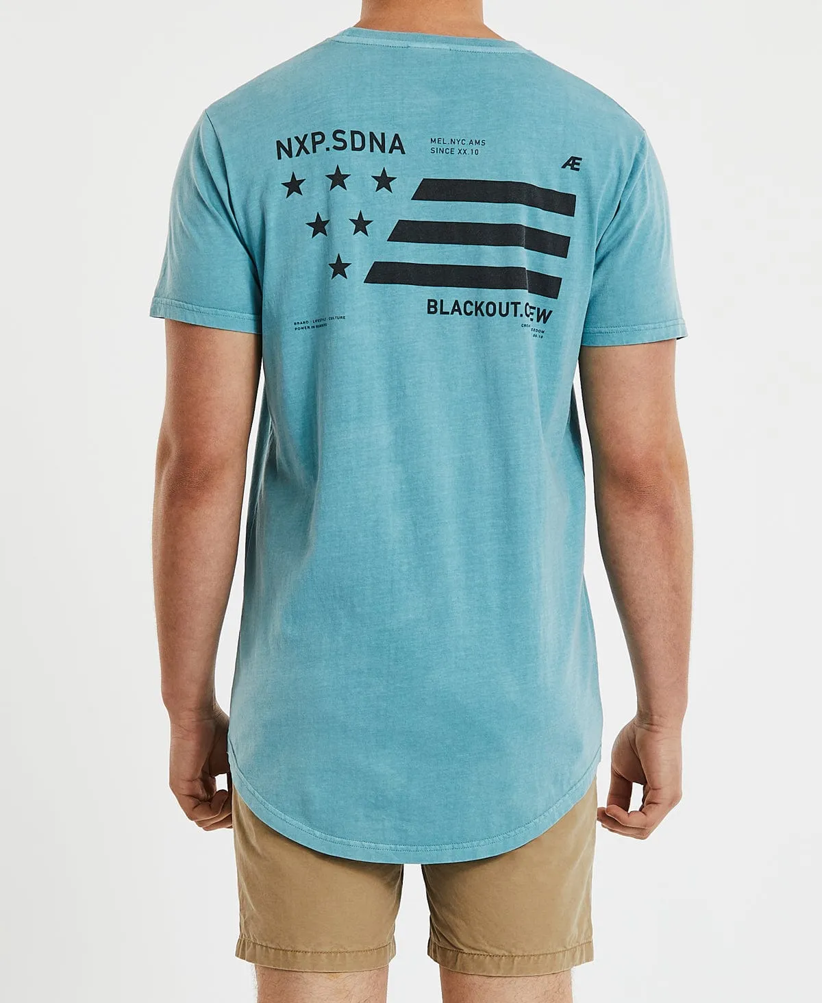 Torpedo Cape Back T-Shirt Blue sold by Neverland product image thumbnail 4