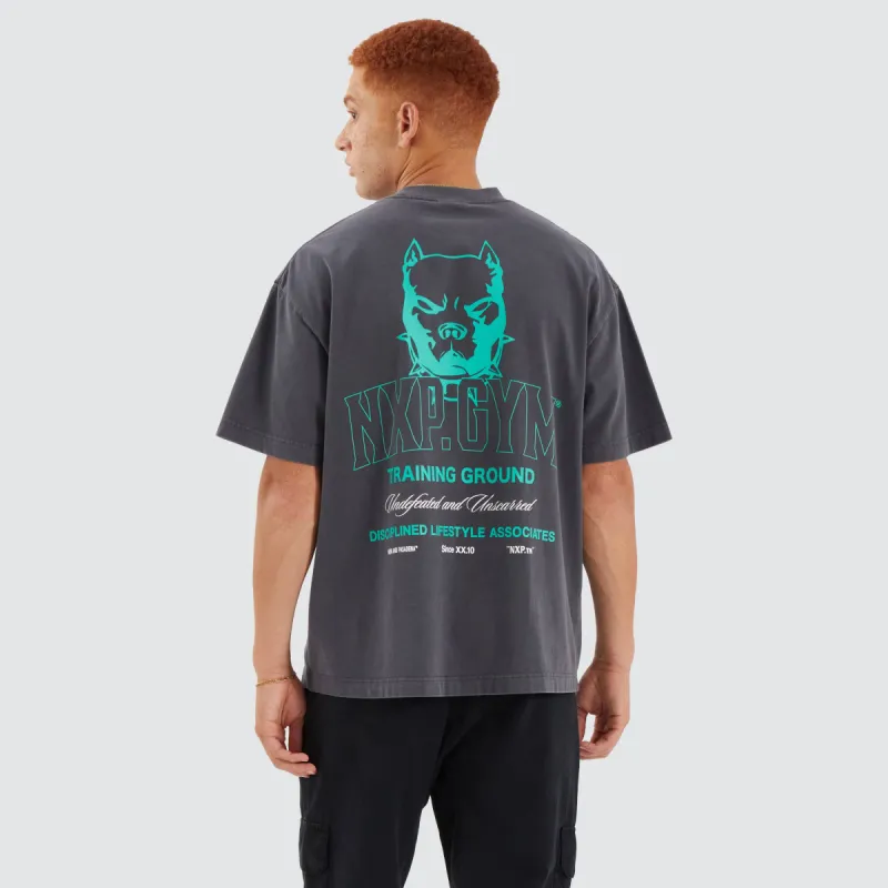 Trait Street Tee Pigment Asphalt sold by Neverland