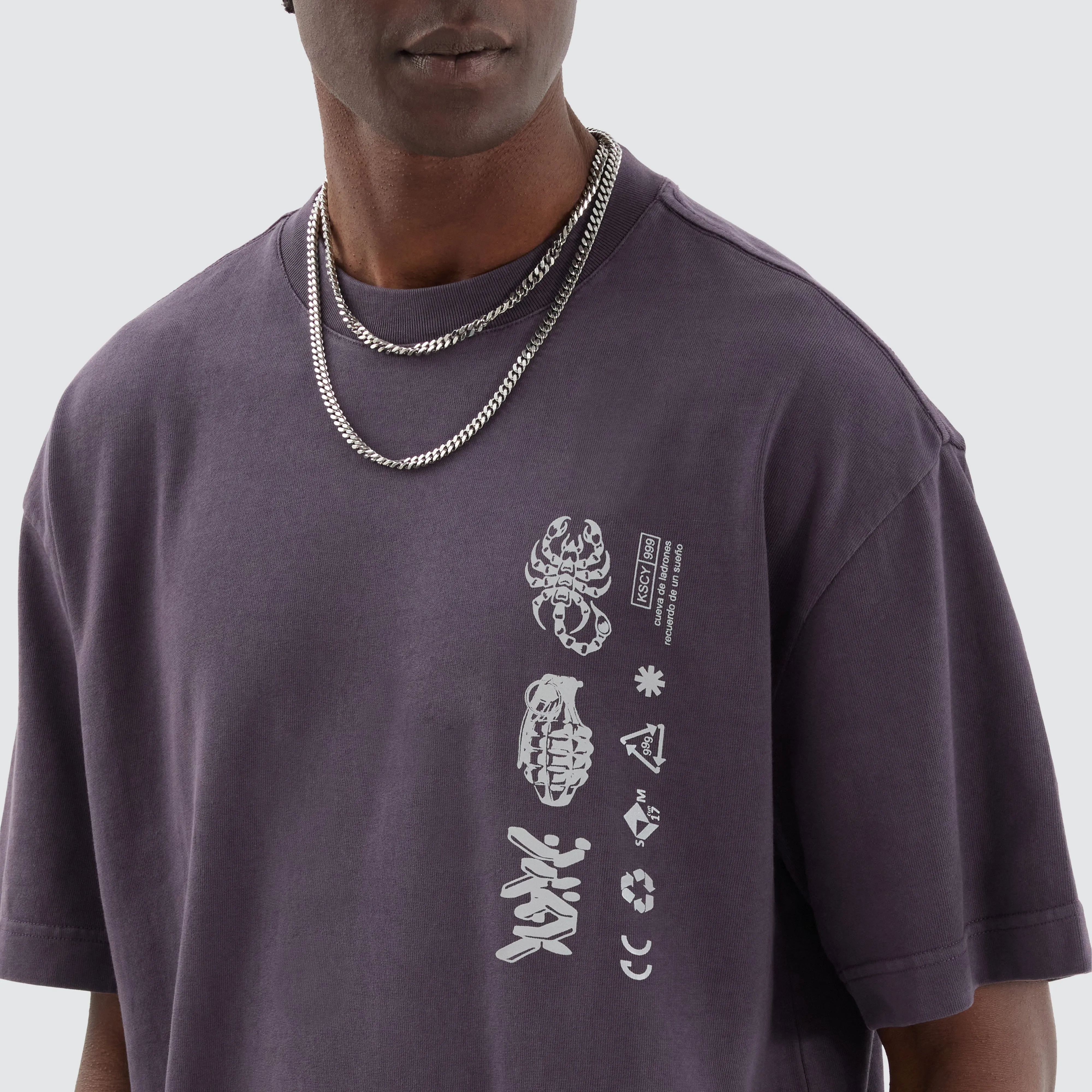 Poison Street Tee Pigment Night Shade sold by Neverland product image thumbnail 4