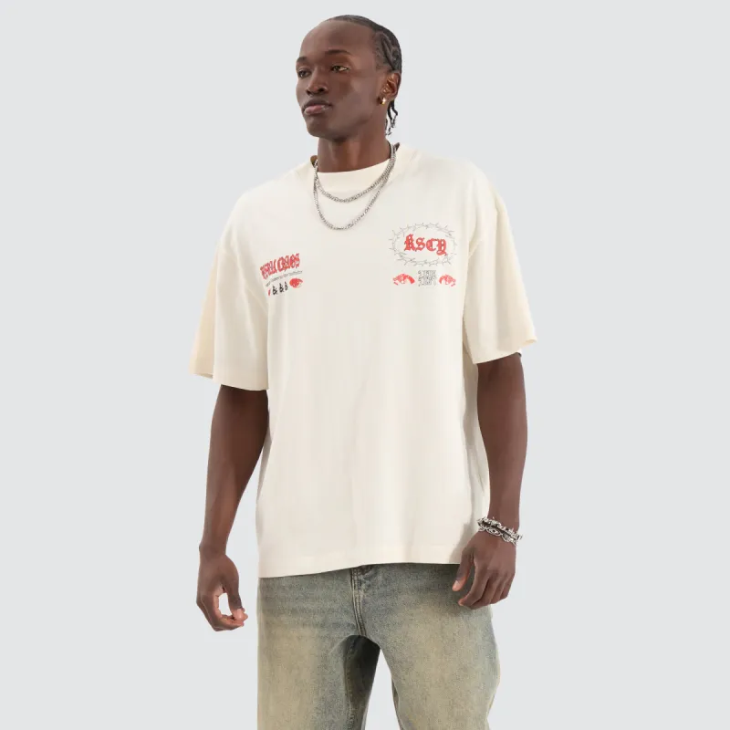 Cascade Heavy Street Fit Tee Tofu sold by Neverland