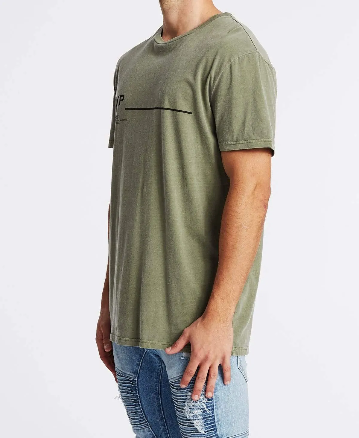 Amsterdam Relaxed Fit T-Shirt Pigment Khaki sold by Neverland product image thumbnail 3