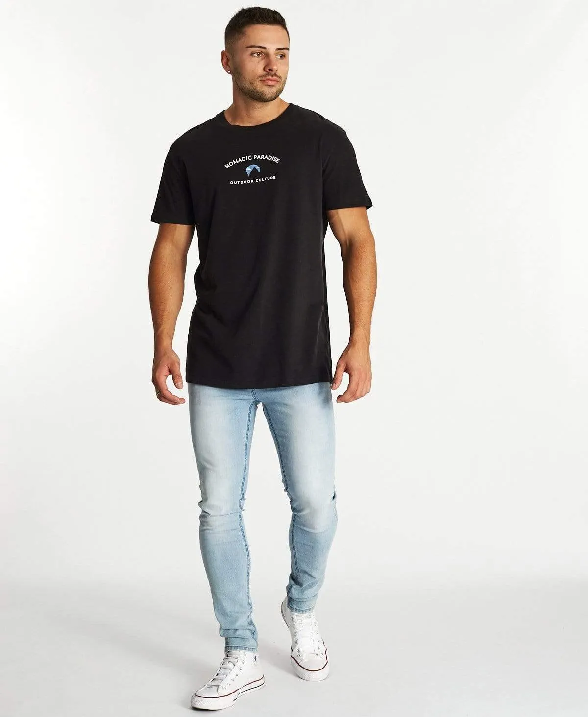 Highland Standard T-Shirt Jet Black sold by Neverland product image thumbnail 4