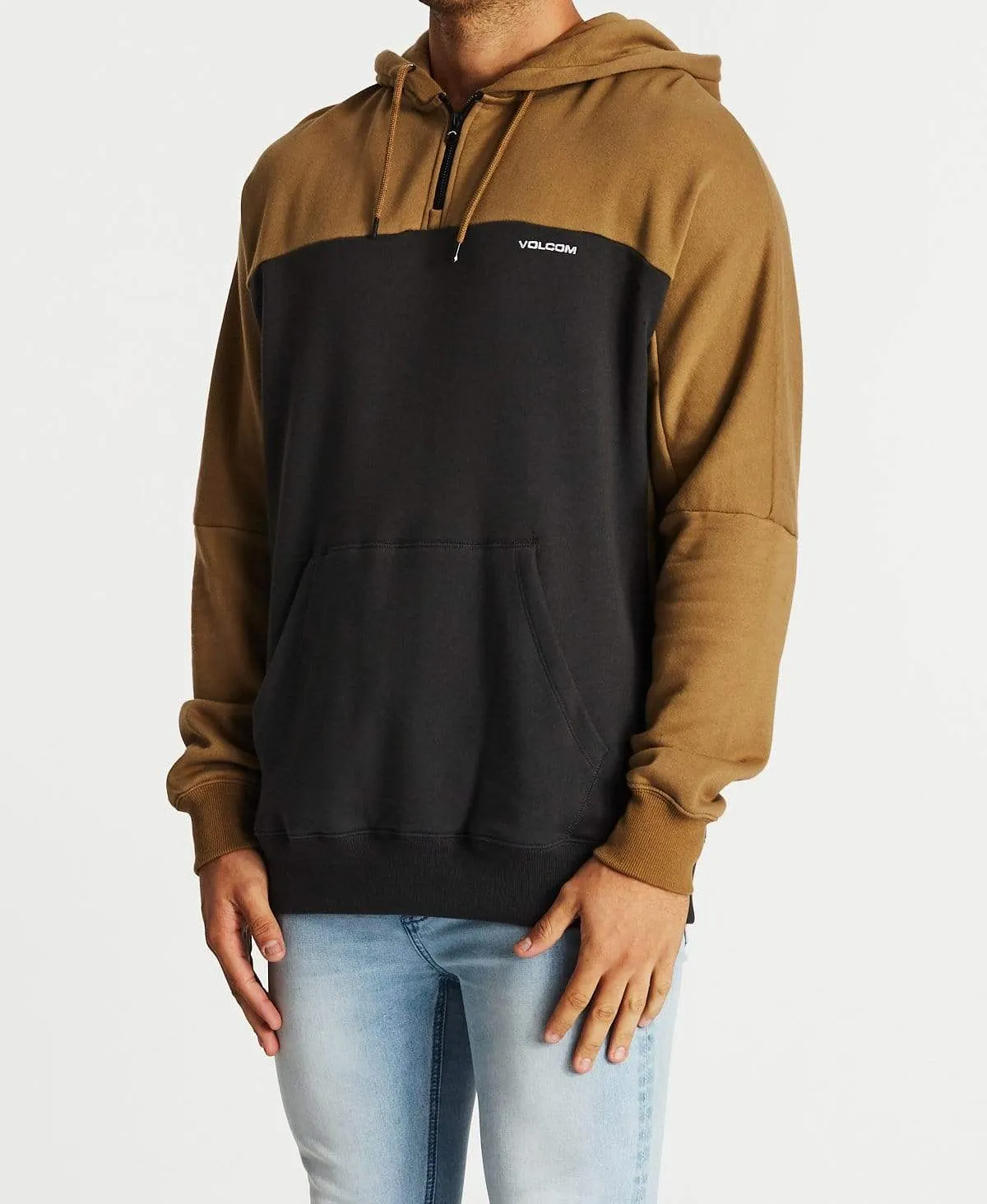 Single Stone Quarter Zip Hoodie Sanddune sold by Neverland product image thumbnail 3