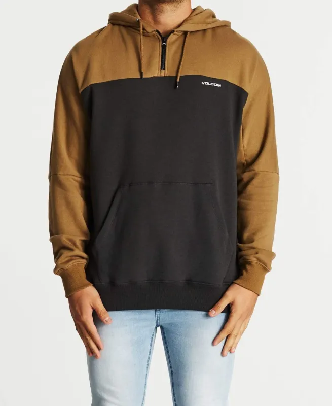 Single Stone Quarter Zip Hoodie Sanddune sold by Neverland