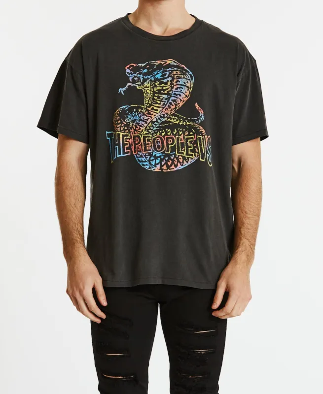 Cobra Vintage T-Shirt Spray Black sold by Neverland