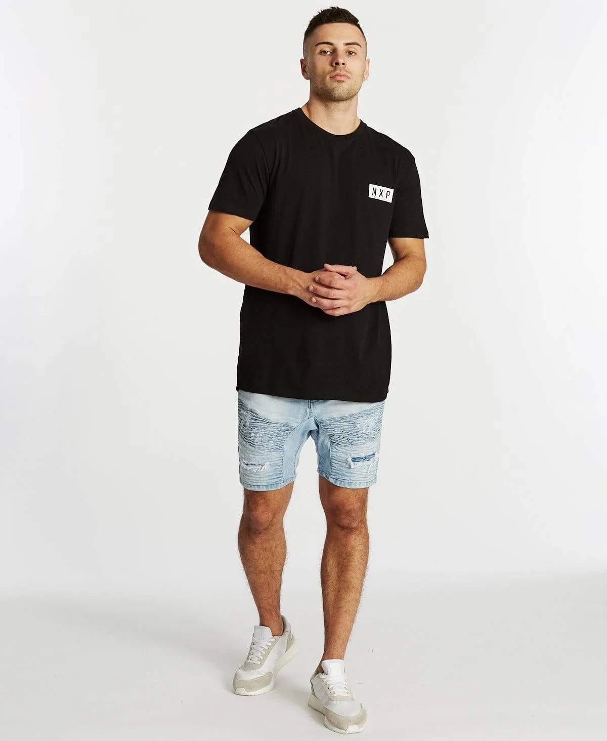 Rise Cape Back T-Shirt Jet Black sold by Neverland product image thumbnail 4