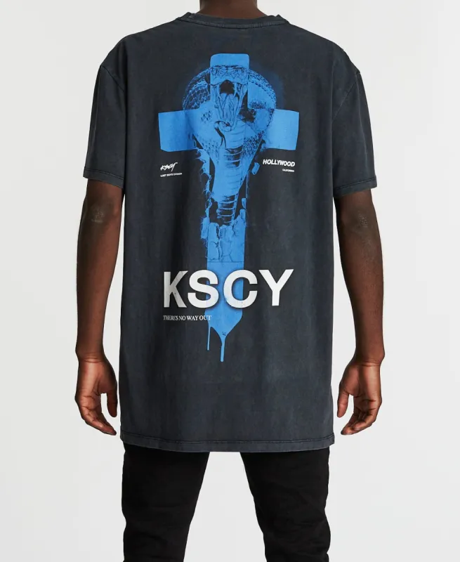 Gate Keeper Relaxed T-Shirt Pigment Black sold by Neverland