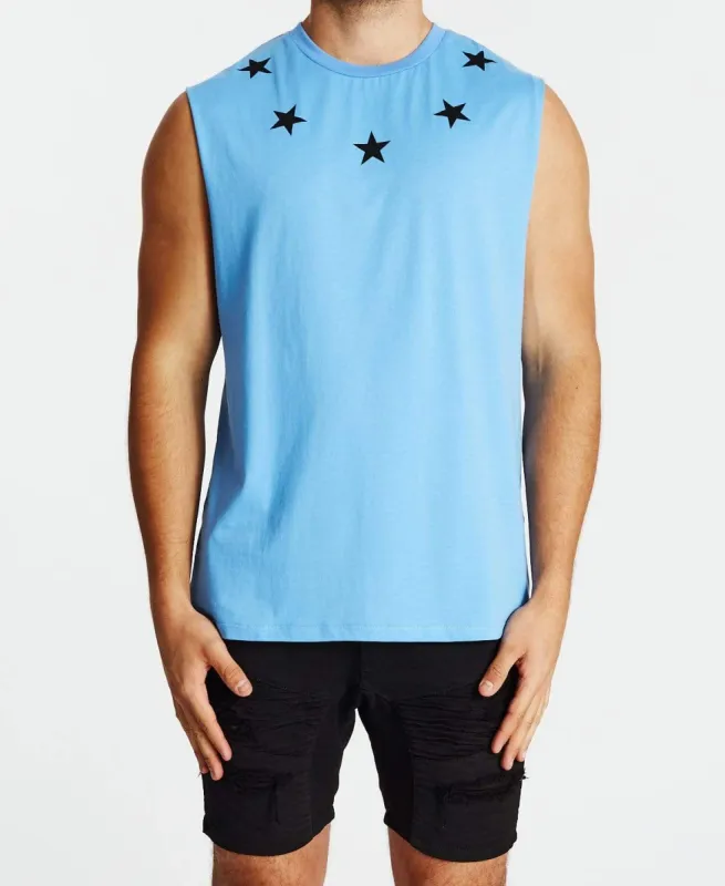 L'attention Scoop Back Muscle Tee Prime Black sold by Neverland