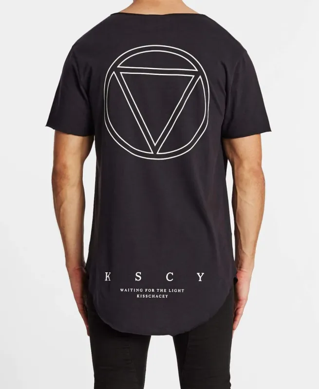 Vegas Raw V-Neck T-Shirt Pigment Graphite sold by Neverland