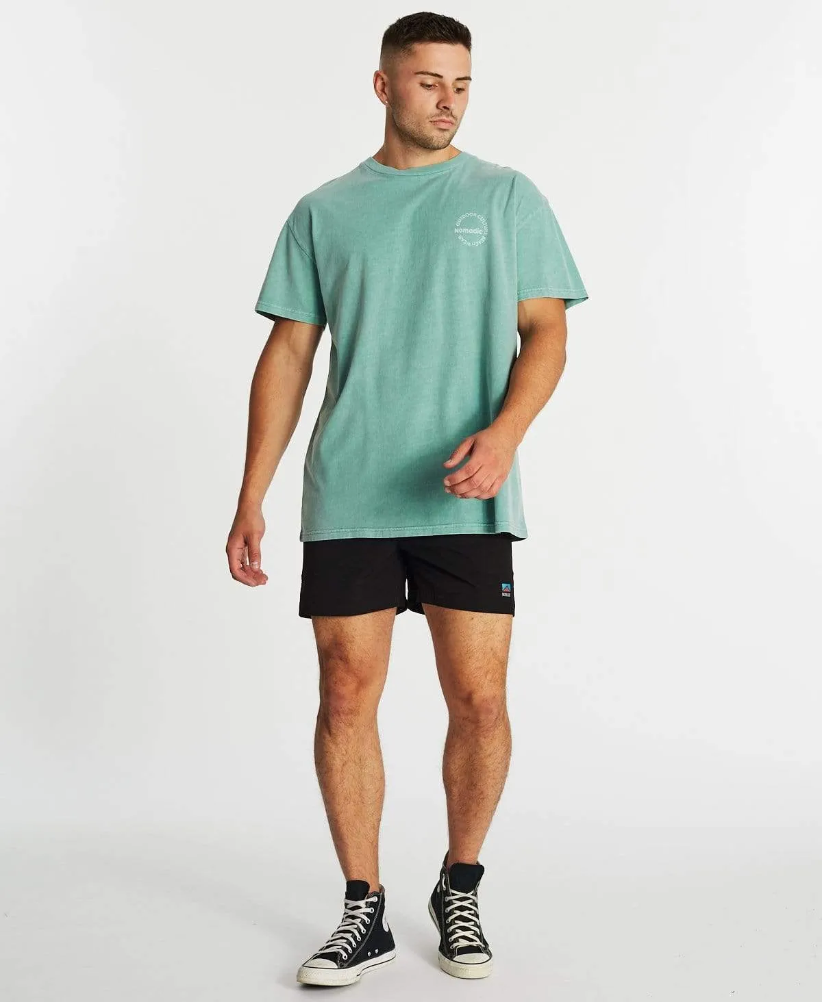 Cool Shade Relaxed T-Shirt Pigment Aqua sold by Neverland product image thumbnail 4