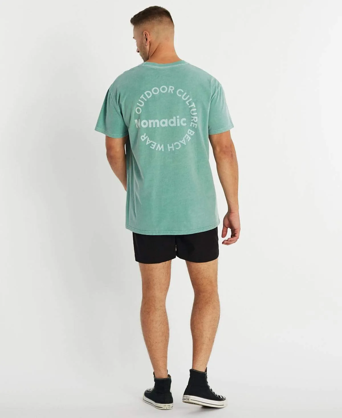 Cool Shade Relaxed T-Shirt Pigment Aqua sold by Neverland product image thumbnail 5