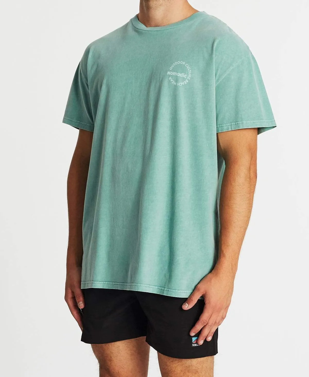 Cool Shade Relaxed T-Shirt Pigment Aqua sold by Neverland product image thumbnail 3