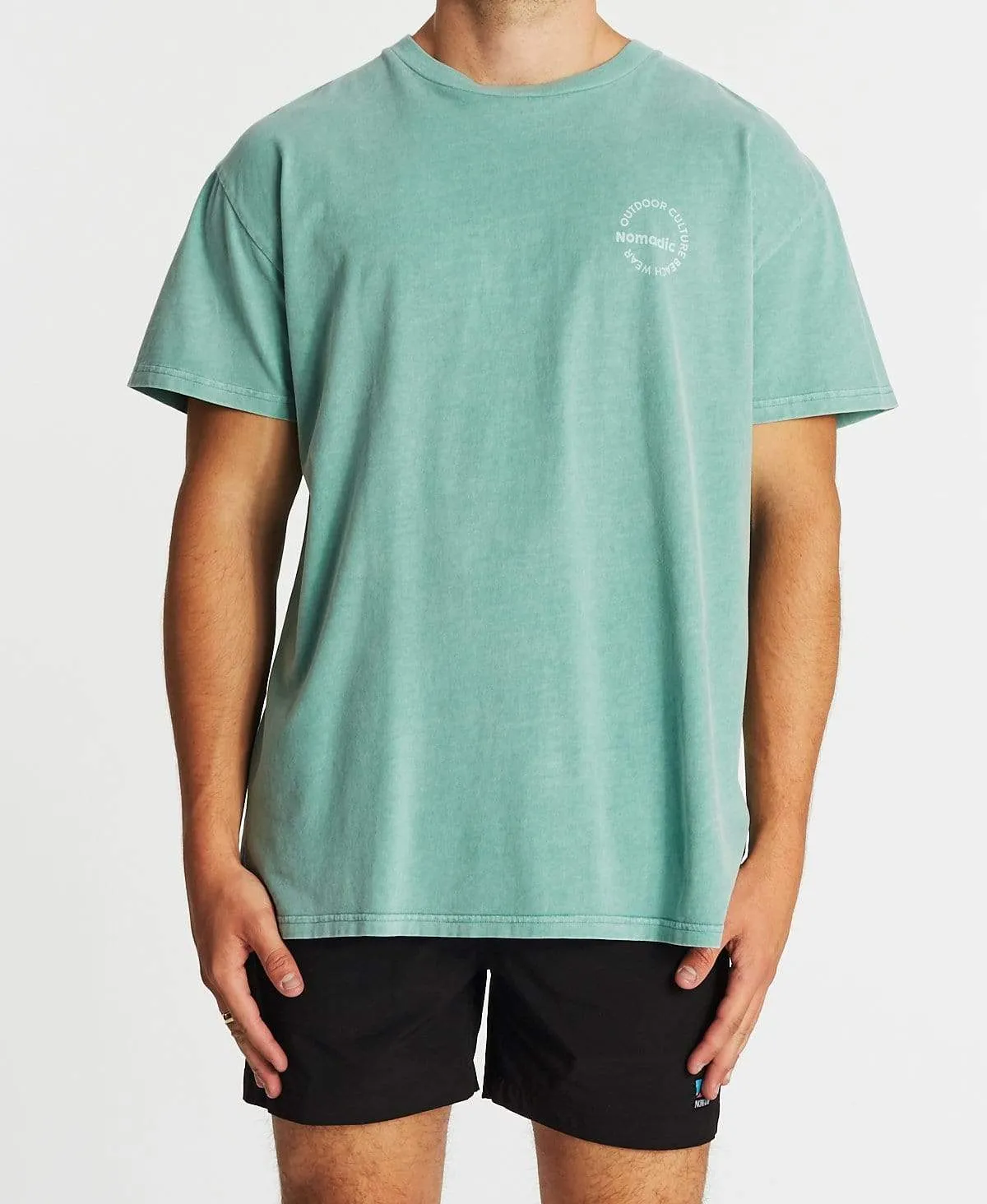 Cool Shade Relaxed T-Shirt Pigment Aqua sold by Neverland product image thumbnail 2