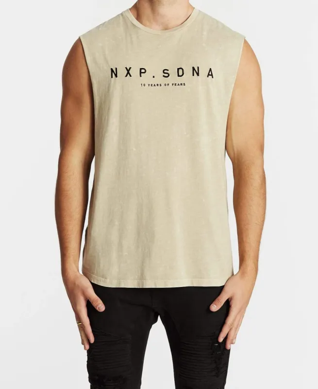 Generation Scoop Back Muscle Tee Acid Sand sold by Neverland