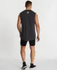 Imitation Scoop Back Muscle Tee Pigment Asphalt sold by Neverland