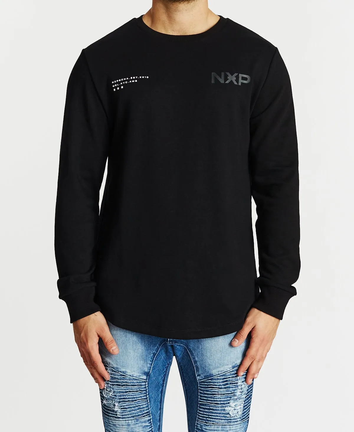Awake Dual Curved Jumper Jet Black sold by Neverland product image thumbnail 2