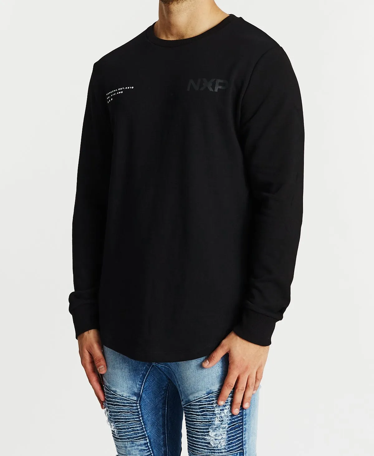 Awake Dual Curved Jumper Jet Black sold by Neverland product image thumbnail 3