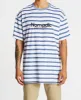 Hollow Relaxed Tee Infinity/White Stripe sold by Neverland