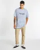 Hollow Relaxed Tee Infinity/White Stripe sold by Neverland