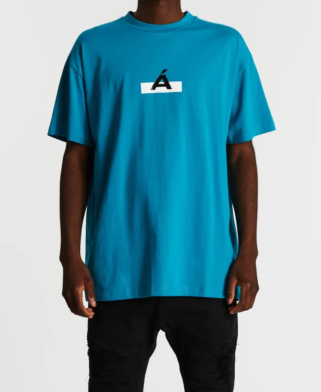 Regelment Oversized T-Shirt Pagoda Blue sold by Neverland