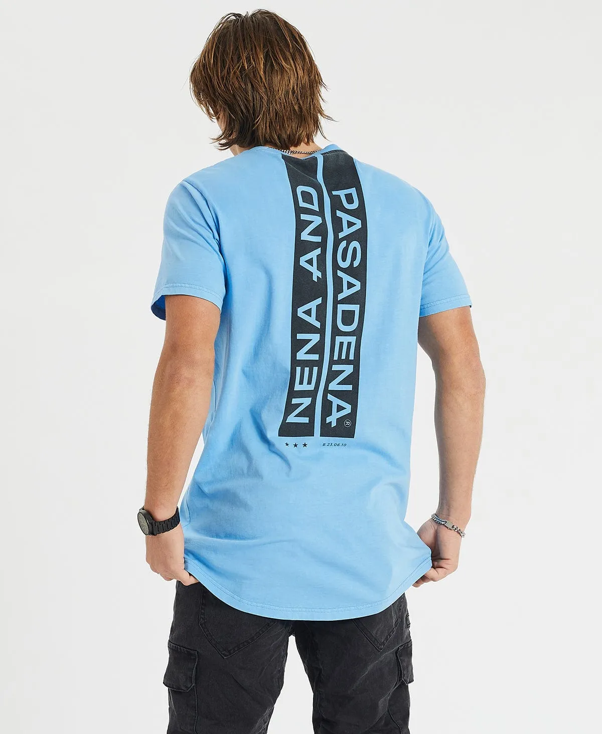 Boost Cape Back T-Shirt Pigment Azure Blue sold by Neverland