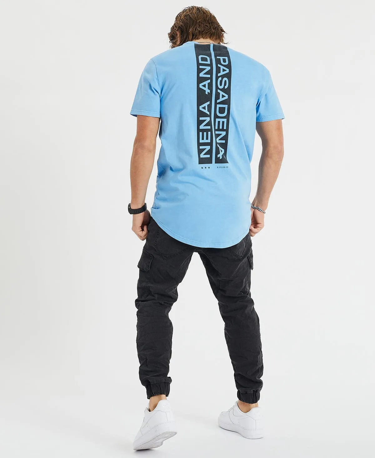 Boost Cape Back T-Shirt Pigment Azure Blue sold by Neverland product image thumbnail 3