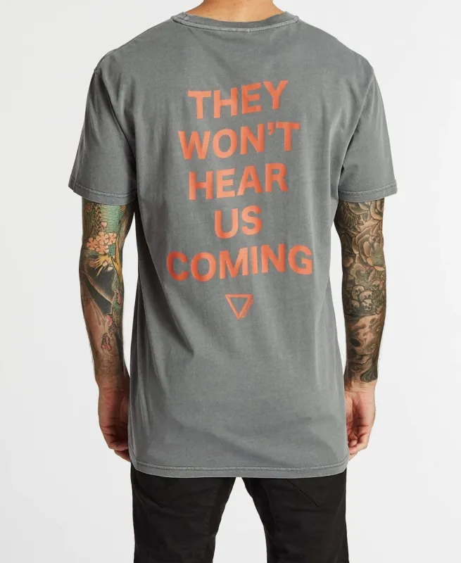 Impact Relaxed Fit T-Shirt Pigment Charcoal sold by Neverland