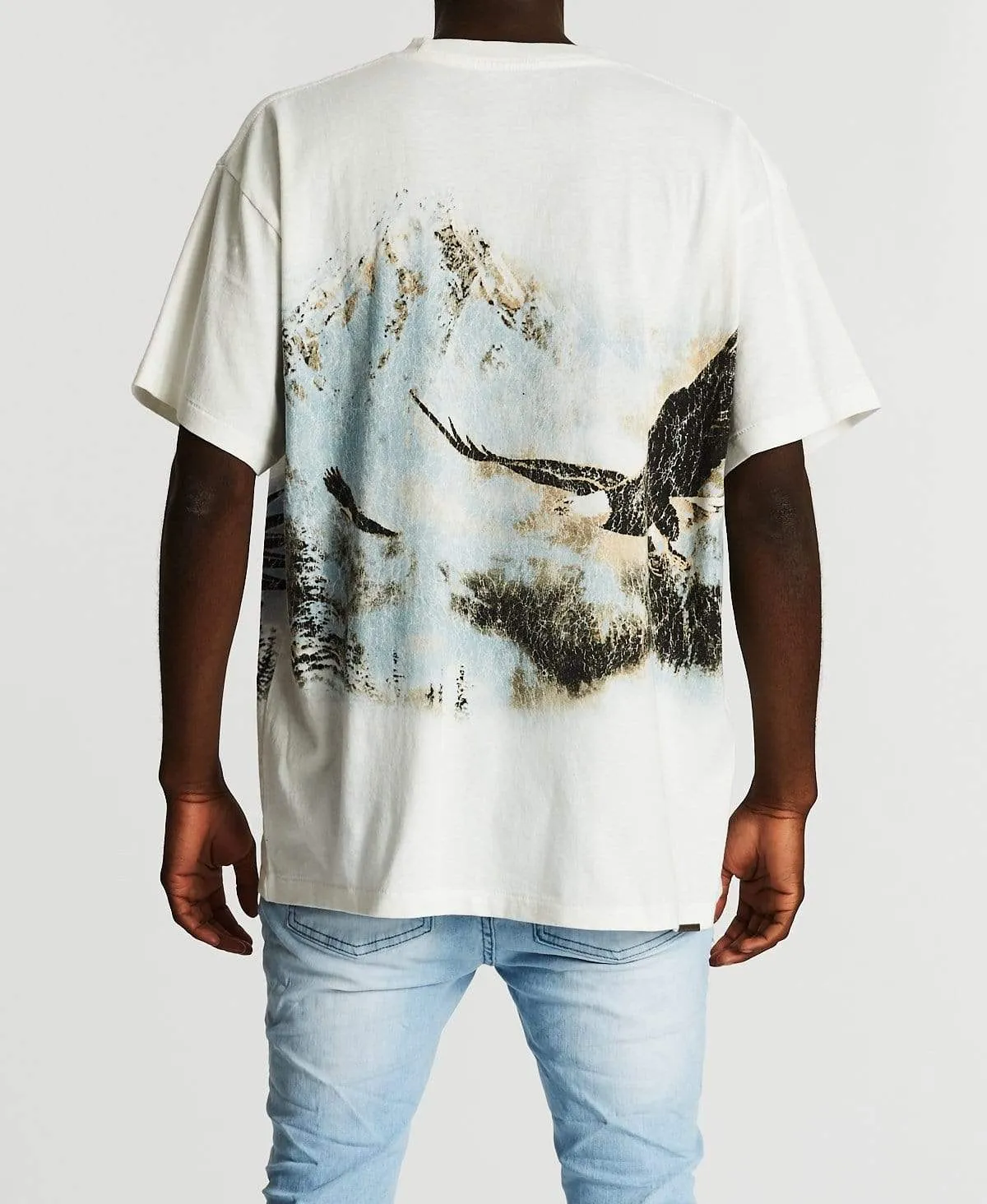 Alpine Eagle Vintage T-Shirt Vintage White sold by Neverland product image thumbnail 2