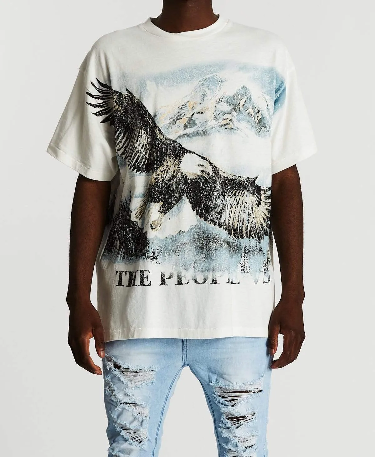 Alpine Eagle Vintage T-Shirt Vintage White sold by Neverland