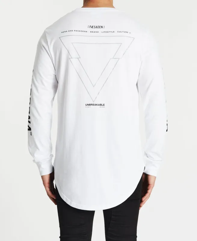 Sorrow Cape Back Long Sleeve T-Shirt White sold by Neverland