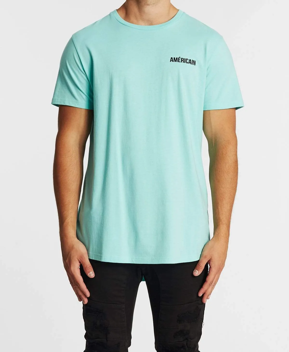 Idealiste Dual Curved T-Shirt Aqua sold by Neverland product image thumbnail 2