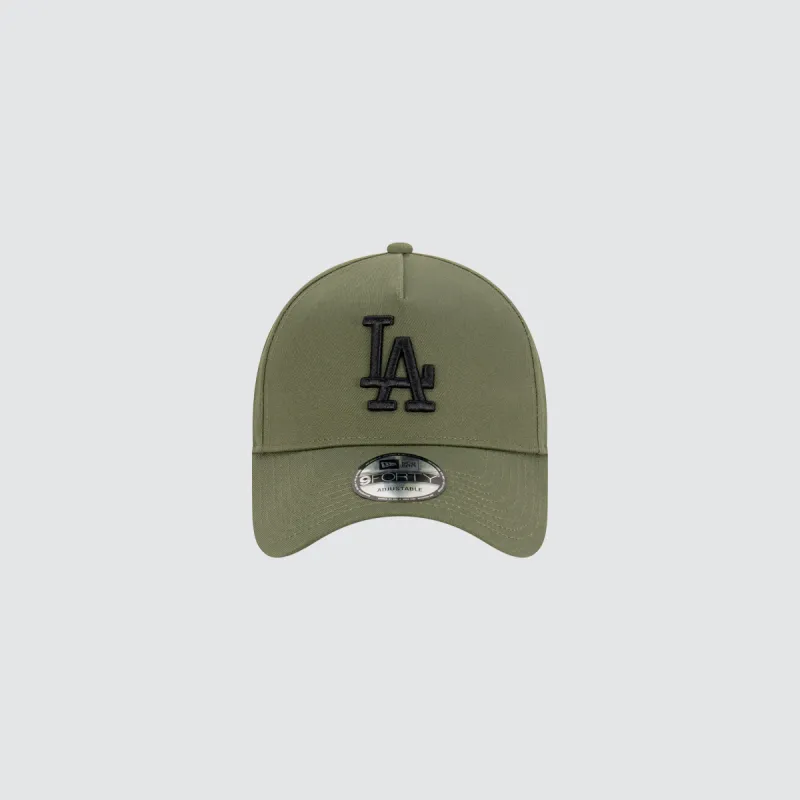 LA Dodgers 9FORTY A-Frame Snapback Olive sold by Neverland