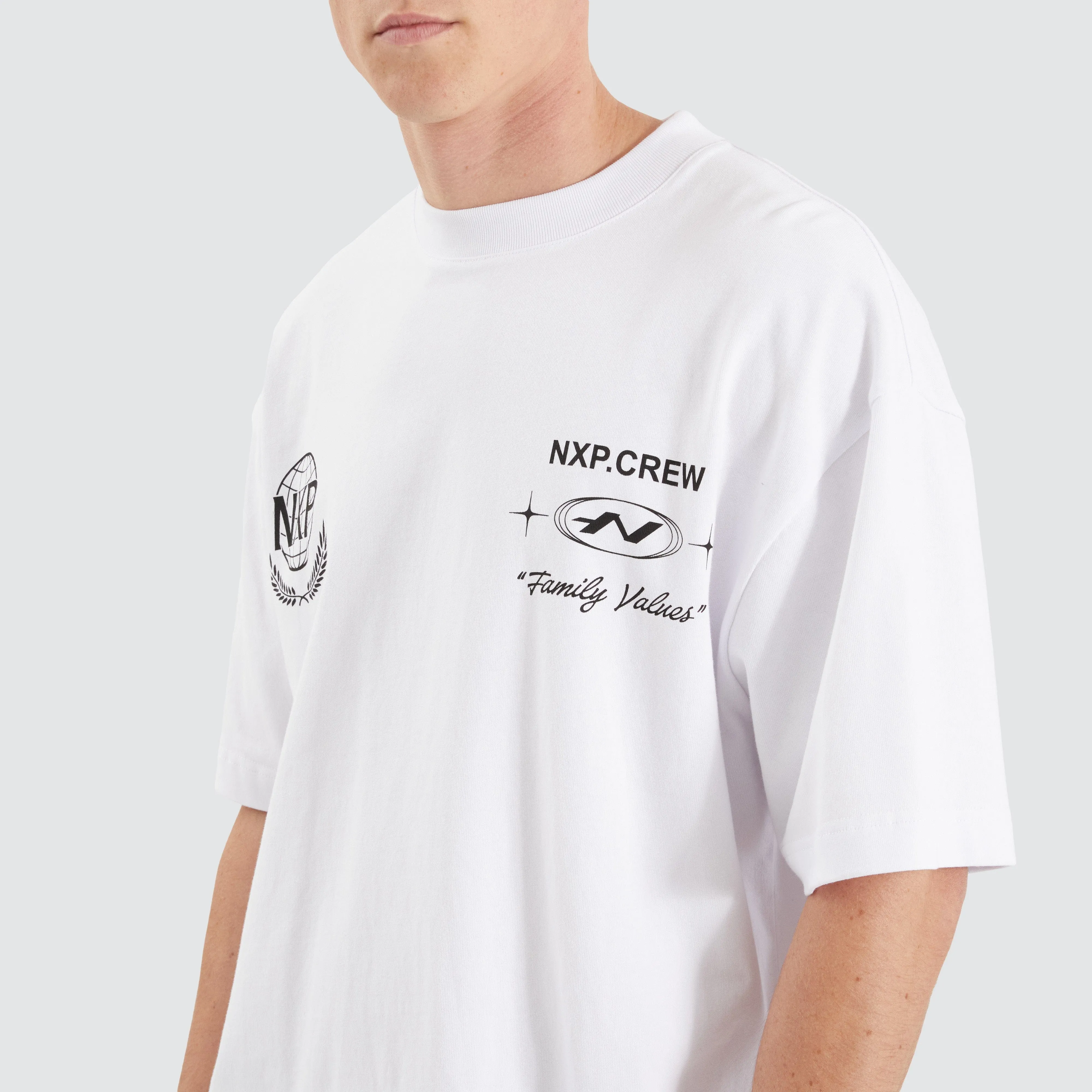Mode Heavy Street Tee Optical White sold by Neverland product image thumbnail 4