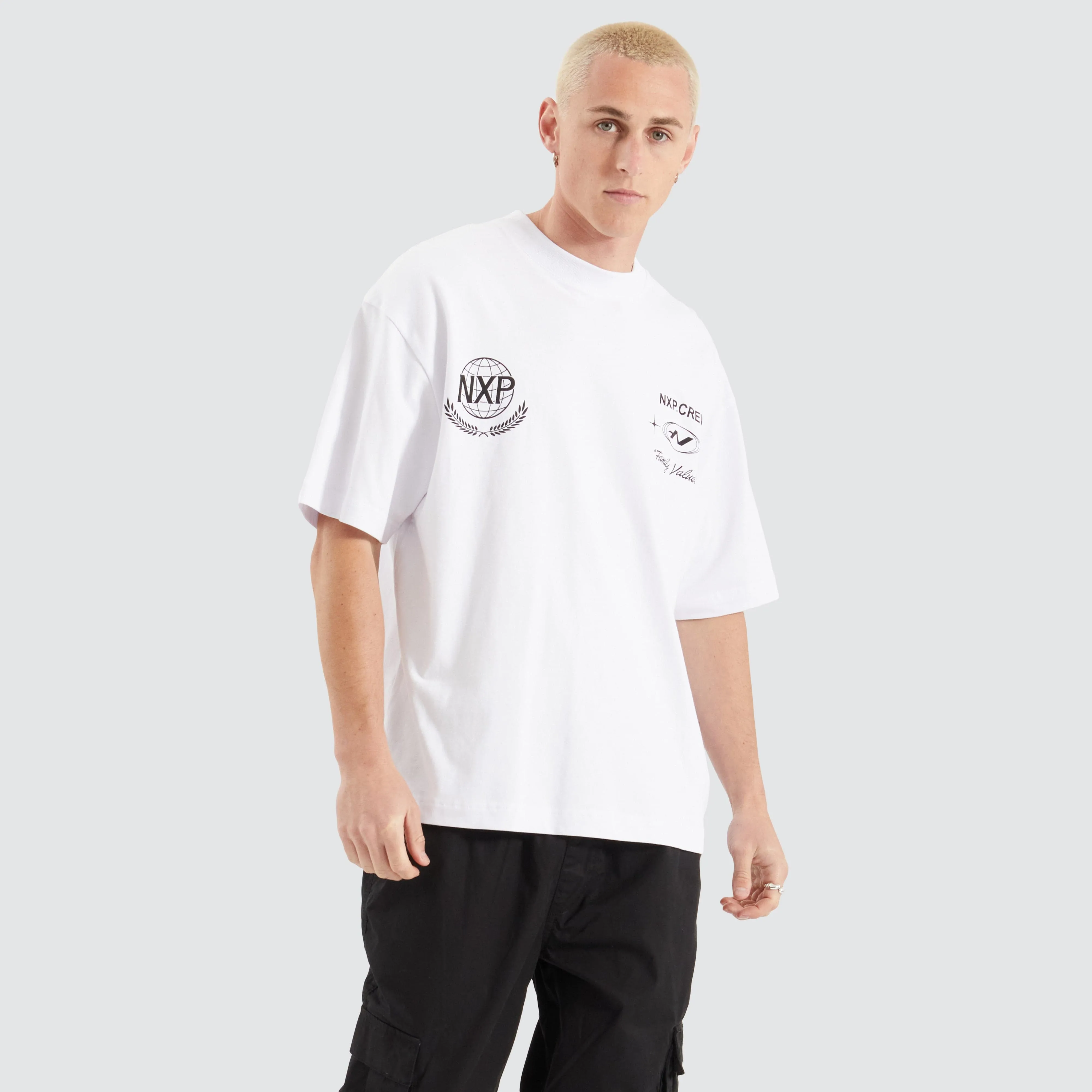 Mode Heavy Street Tee Optical White sold by Neverland product image thumbnail 5