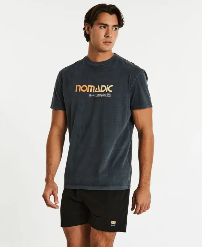 Summer Nights Relaxed T-Shirt Pigment Asphalt sold by Neverland