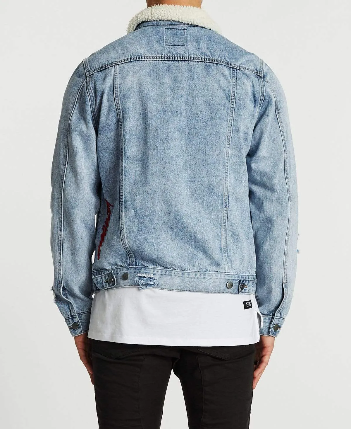 Boneyard Denim Trucker Jacket Vintage Blue sold by Neverland product image thumbnail 2