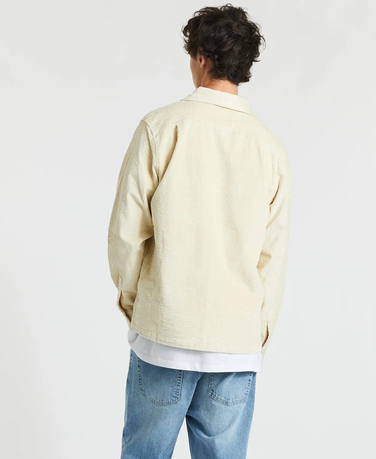 Vacay Cord Shirt Dirty White sold by Neverland product image thumbnail 2