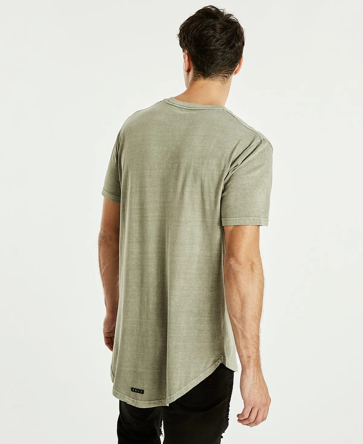 Essentials Dual Curved T-Shirt Pigment Shadow sold by Neverland product image thumbnail 5